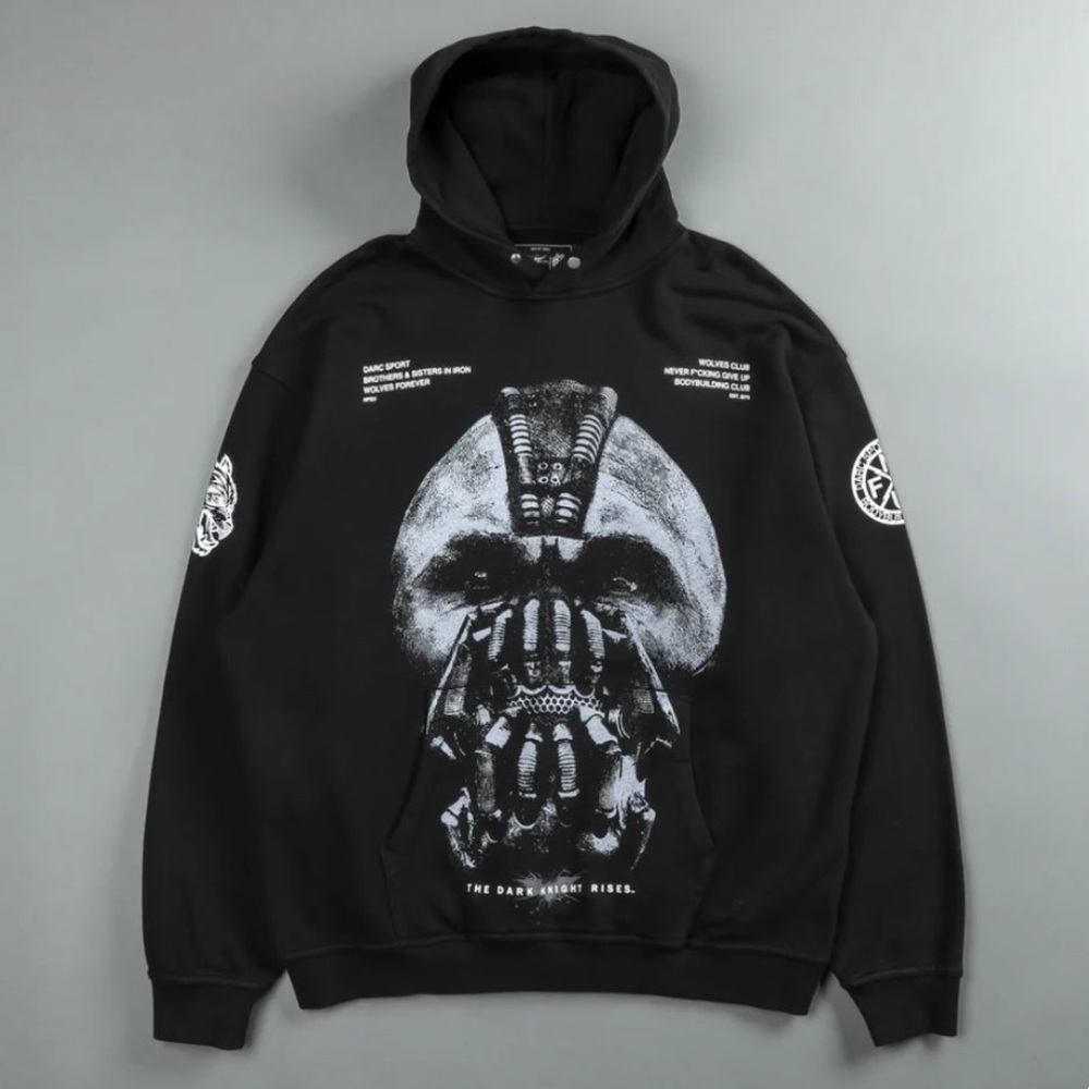 DARC SPORT X BATMAN X BANE “BORN IN IT” HOODIE